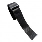 24 mm Mesh urrem sort