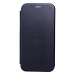 Samsung S25 Ultra flip cover blå med kortlomme