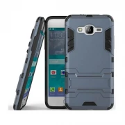 Samsung Galaxy J3 cover hybrid armor sort Mobiltelefon tilbehør