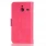 MICROSOFT LUMIA 640 XL læder cover med kort lommer, rosa Mobiltelefon tilbehør