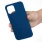 premium silicone cover iPhone 14 Pro Max blå Mobil tilbehør