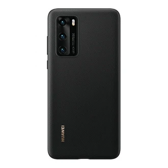PU cover til Huawei P40 sort