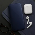 Samsung Galaxy S25 plus Wallet Case Dual Pocket -  blå