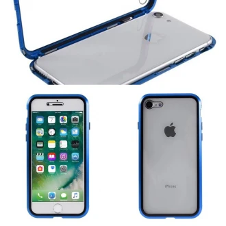 Magnetisk case 360 Iphone 8-7-se-2020 blå