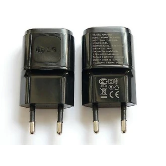 LG USB oplader Hurtig opladning sort