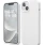 premium silicone cover iPhone 14 Plus hvid Mobil tilbehør