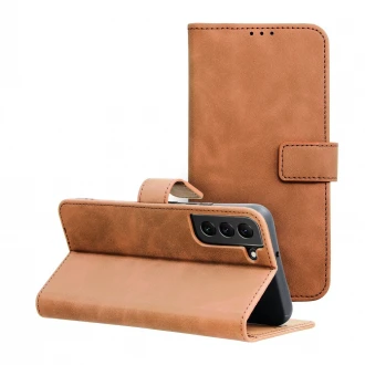 Retro flip cover Samsung Galaxy S22 Plus brun