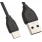 sort C-type usb kabel Mobiltelefon tilbehør