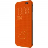 HTC ONE M8 dot view cover, rød