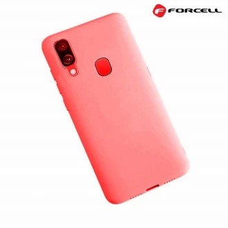 hot pink Forcell soft silikone case Samsung A40 Mobil tilbehør