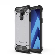 Forcell armor cover grå Galaxy A6 plus (2018)  Mobil tilbehør