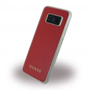 Guess hard case cover rød Galaxy S8 Plus Mobilcovers