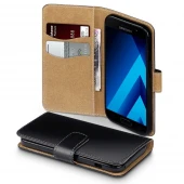 Galaxy A3 2017 klassisk flipcover sort