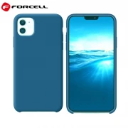 blå Iphone 11 Pro Max Forcell silikone cover Mobil tilbehør