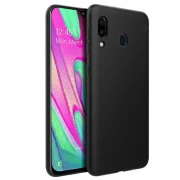 sort Tpu cover blød Samsung A40 Mobil tilbehør