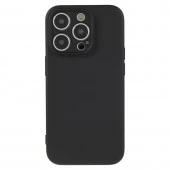 TPU/Silikone Cover TPU iPhone 15 Pro sort