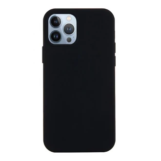 premium silicone cover til iPhone 14 Pro Max sort