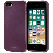 lilla Style Lux cover Iphone SE Mobil tilbehør