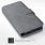 Samsung Galaxy S8 plus klassisk cover grå i ægte læder, Samsung covers
