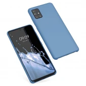 Forcell soft silikone case Samsung A51 blå