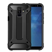 Forcell armor cover sort Galaxy A6 plus (2018)  Mobil tilbehør