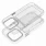 Forcell Crystal kort cover Iphone 15 Pro gennemsigtig Mobil tilbehør