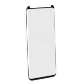 5D full glue hærdet glas Galaxy S9 sort