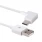C type usb kabel med 90 graders vinkel hvid Mobiltelefon tilbehør