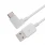 C type usb kabel med 90 graders vinkel hvid Mobiltelefon tilbehør