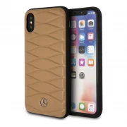 Mercedes læder case iPhone XS Mobil tilbehør