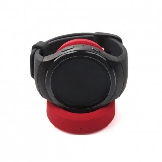 Til Samsung Gear S3 trådløs oplader rød 