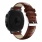 Læder rem brun Samsung gear sport Smartwatch urremme