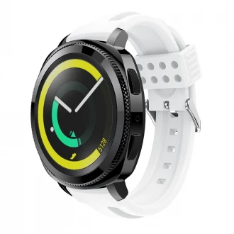Siliconerem D-line til Samsung gear sport hvid