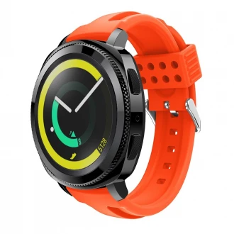 Siliconerem D-line til Samsung gear sport orange