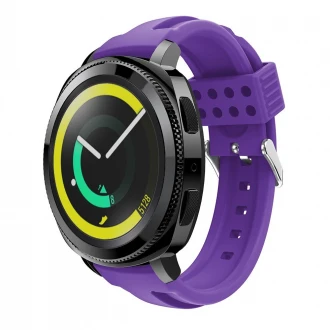 Siliconerem D-line til Samsung gear sport lilla