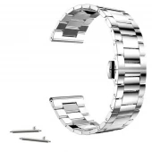 Galaxy Watch 42mm stål rem sølv