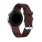 Viser Samsung Watch 46mm blød læder rem brun