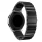 Galaxy Watch 46mm premium stål lænke sort Smartwatch tilbehør