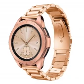 Klassisk stål rem Galaxy Watch 46 mm rosaguld