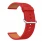 rød Blød læder rem Samsung Watch 46mm Smartwatch tilbehør