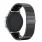Samsung Gear S3 Luksus rustfri stål rem Smartwatch tilbehør