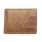 brun læder kortholder med pengeclips rfid Universal tilbehør
