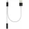  Lightning USB-opladningslyd-AUX-adapterkabel 
