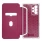 PIANO cover book til Samsung Galaxy S23 Fe maroon, rød mobil tilbehør