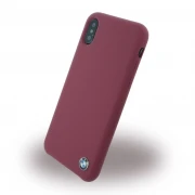 BMW signature cover Burgundy Iphone X Mobil tilbehør