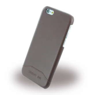Iphone 6, 6S bag cover Cerruti 1881 smooth design brun