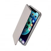 Elegance flip etui Samsung A12 grå