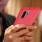 rød Forcell soft silikone case Huawei P30 Pro Mobil tilbehør