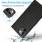 2 i 1 flip cover iPhone 14 Pro Max  sort Mobil tilbehør