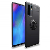 Cover med ring holder Huawei P30 Pro sort